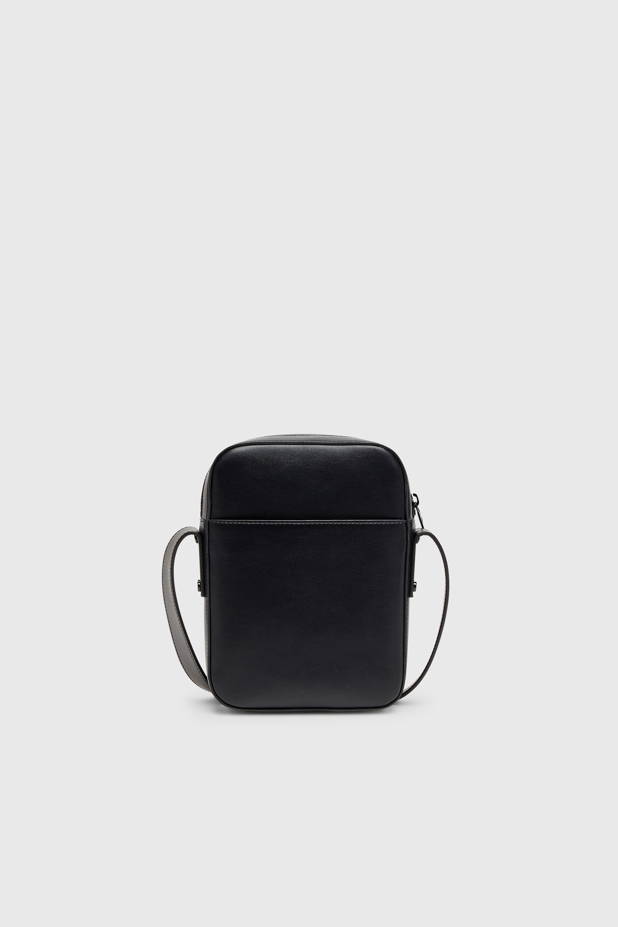 Diesel - RIVET-D CROSSBODY, Man's Rivet-D - Crossbody bag in PU with rivet details in Black - 2