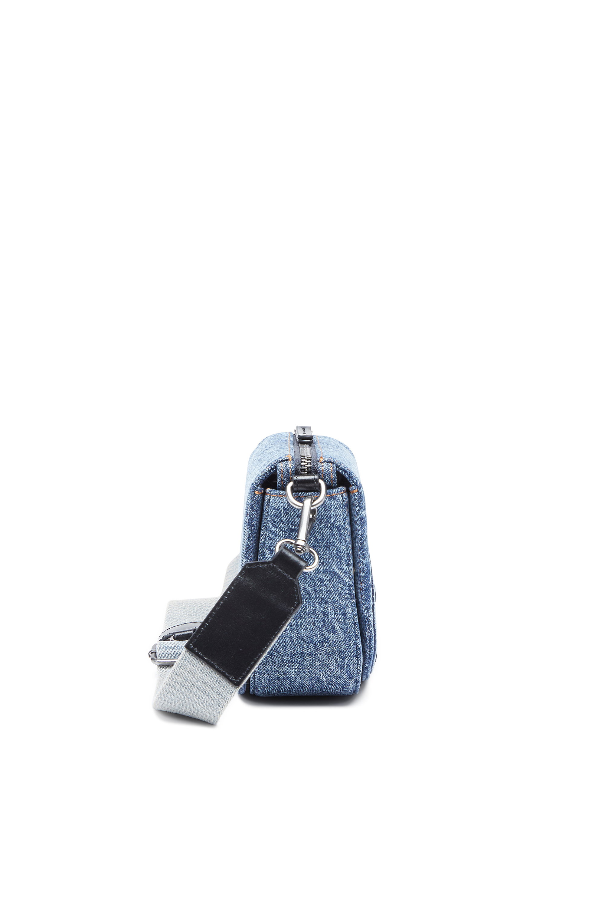 Diesel - 1DR CAMERA BAG, Unisex's 1DR Camera Bag-Camera bag in solarised denim in Blue - 4