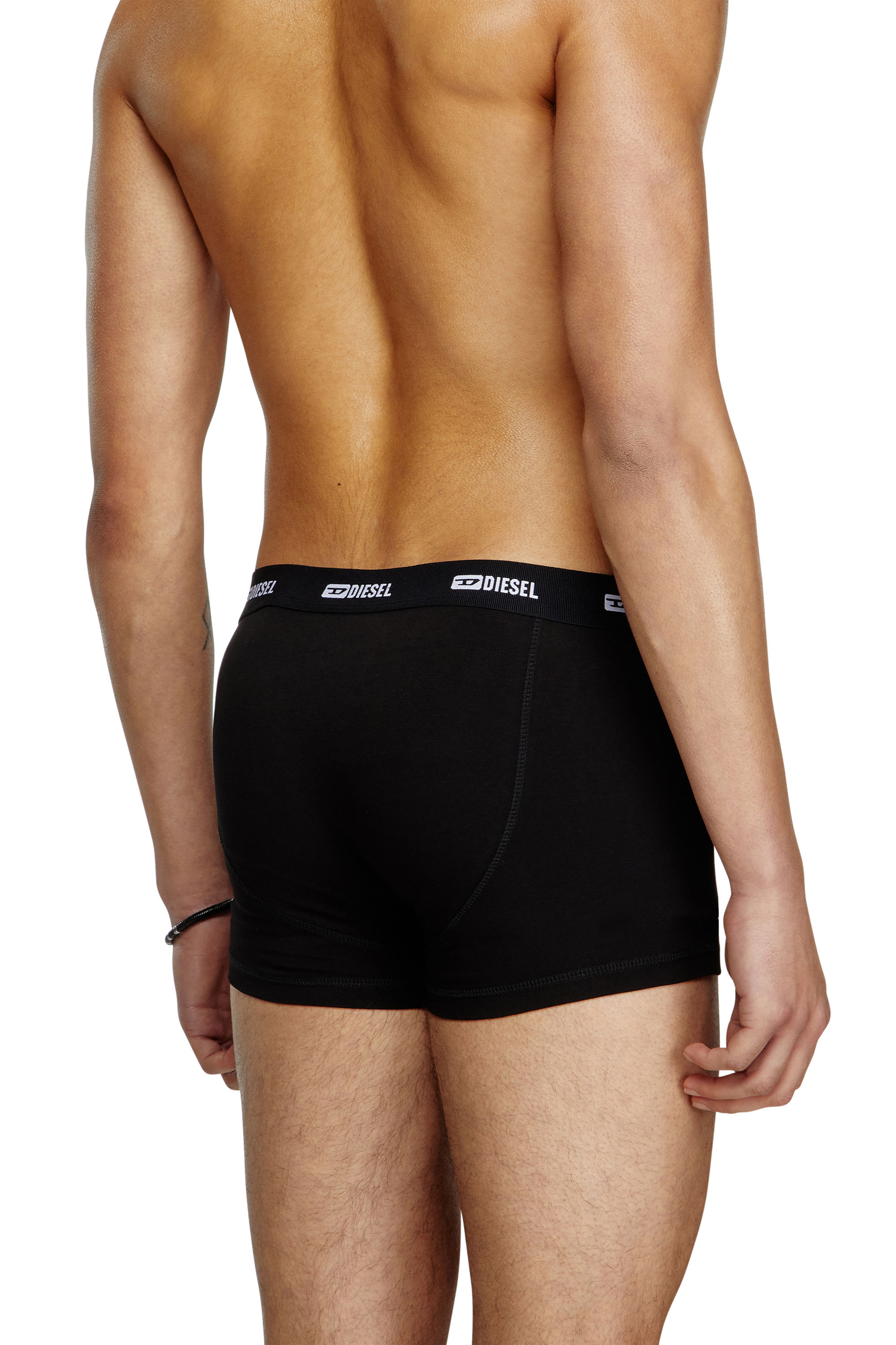 Diesel - DAMIEN-UTLT-3PACK, Man's 3-pack of boxer briefs in Black - 4
