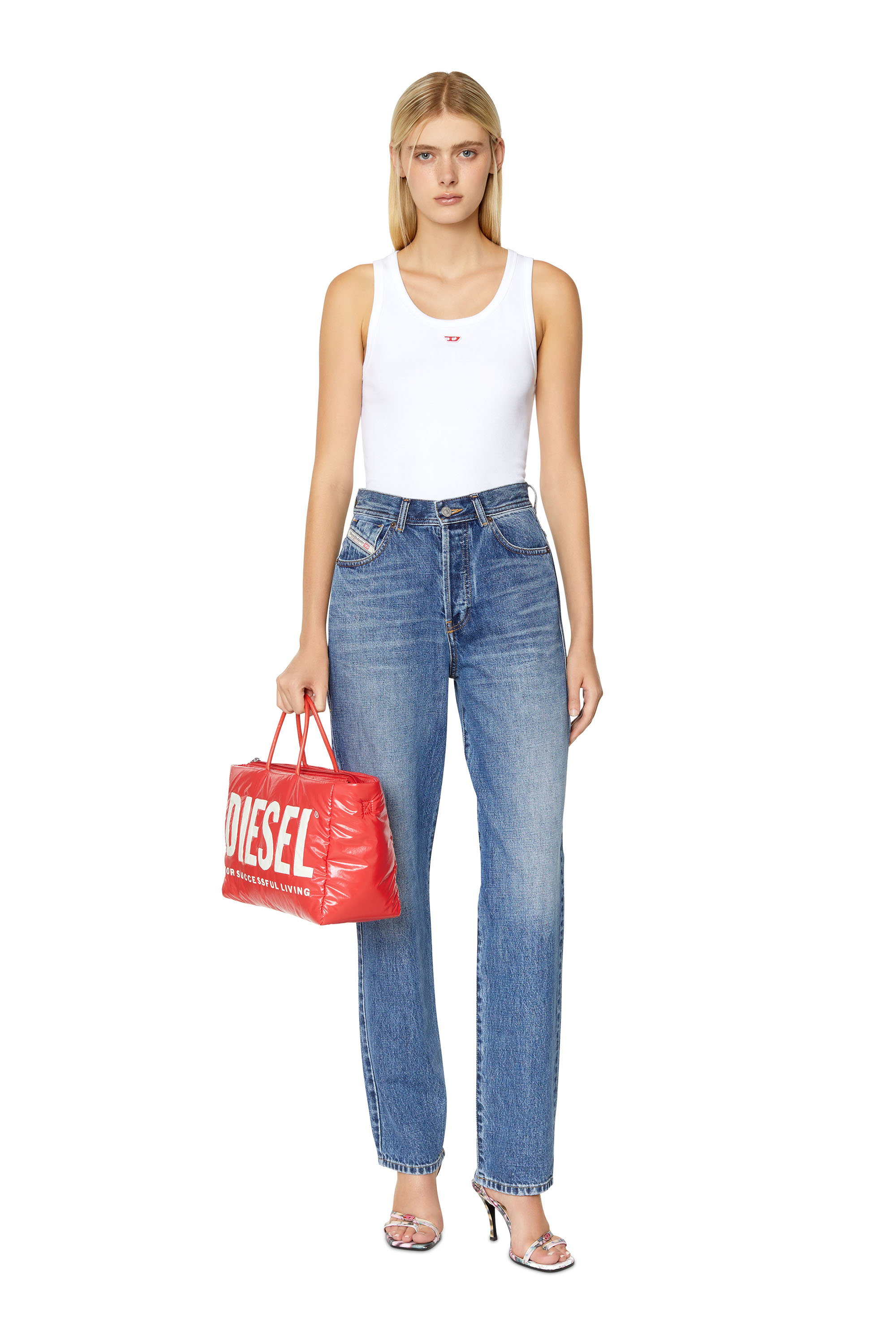Diesel - 1956 D-Tulip 007C2 Straight Jeans, Medium blue - Image 5