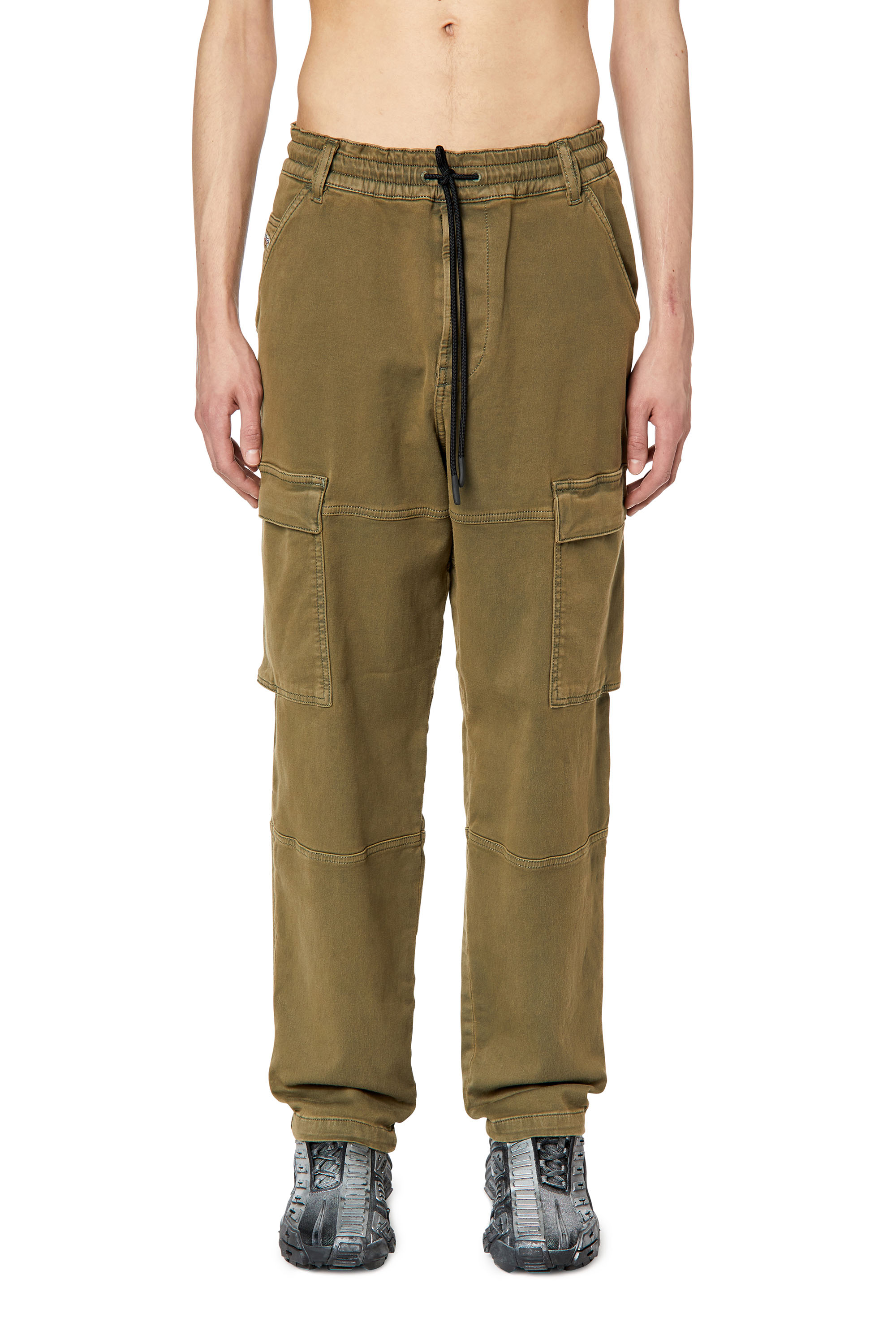 Diesel - Tapered Krooley JoggJeans® 068DY, Military Green - Image 2