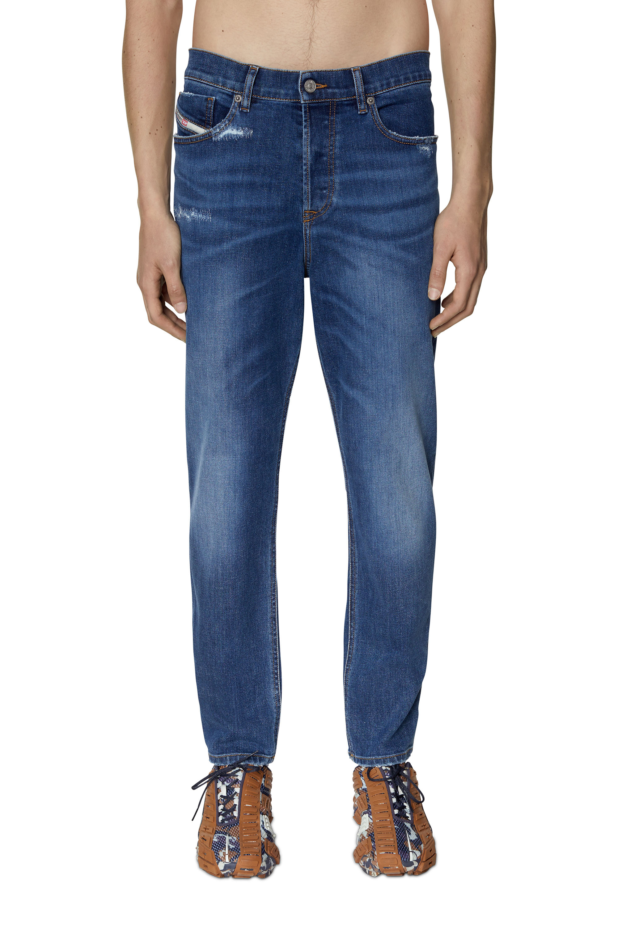 2005 D-FINING 09E07 Tapered Jeans, Medium blue - Jeans