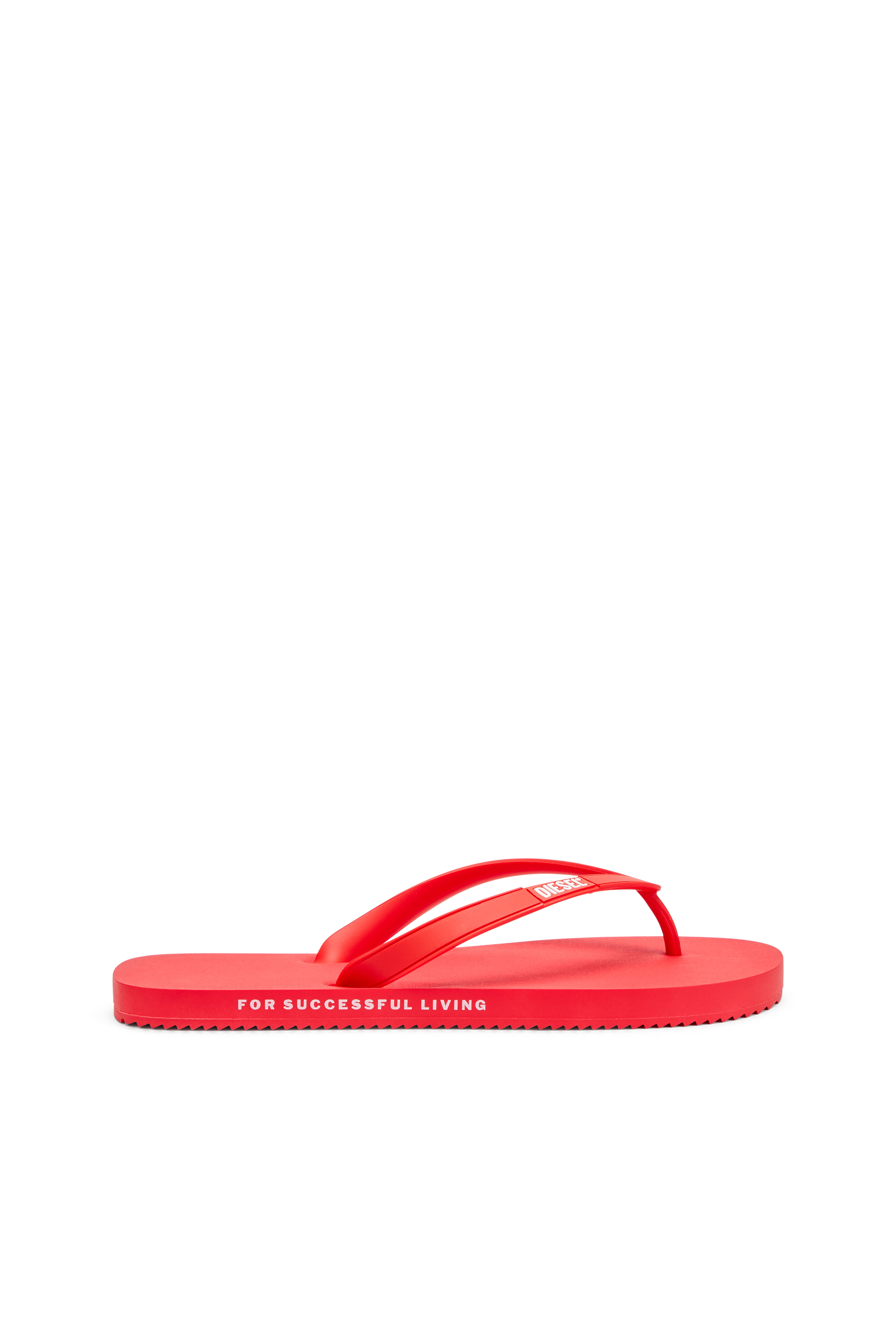 Diesel - SA-RIO W, Woman's Rubber flip-flops in Red - 1