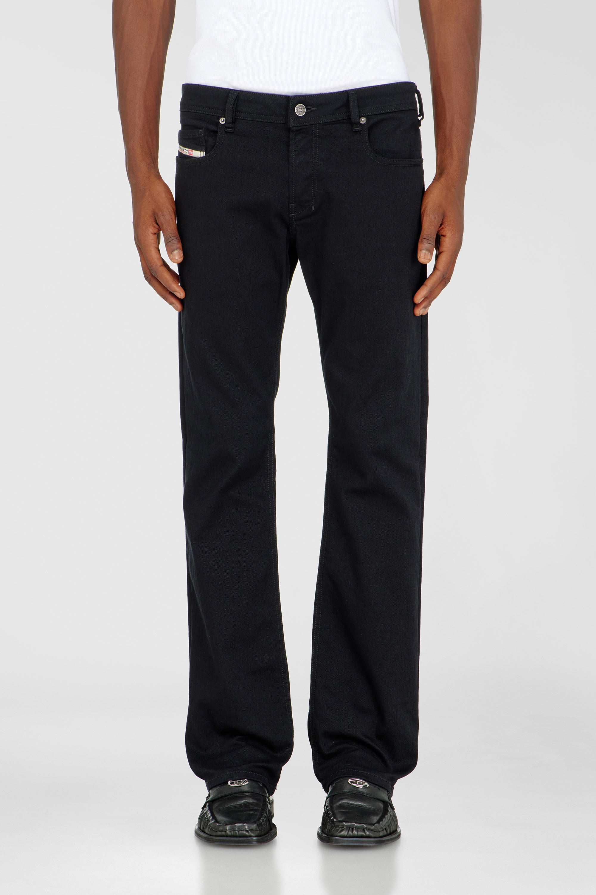 Diesel - Man's Bootcut Jeans 2007 Zatiny 0688H, Black/Dark grey - 1