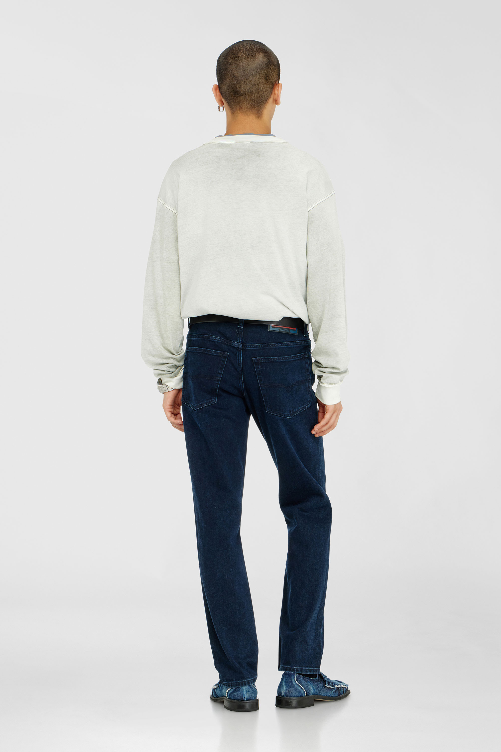 Diesel - Man's Regular Jeans 2023 D-Finitive 0KBBJ, Dark Blue - 3