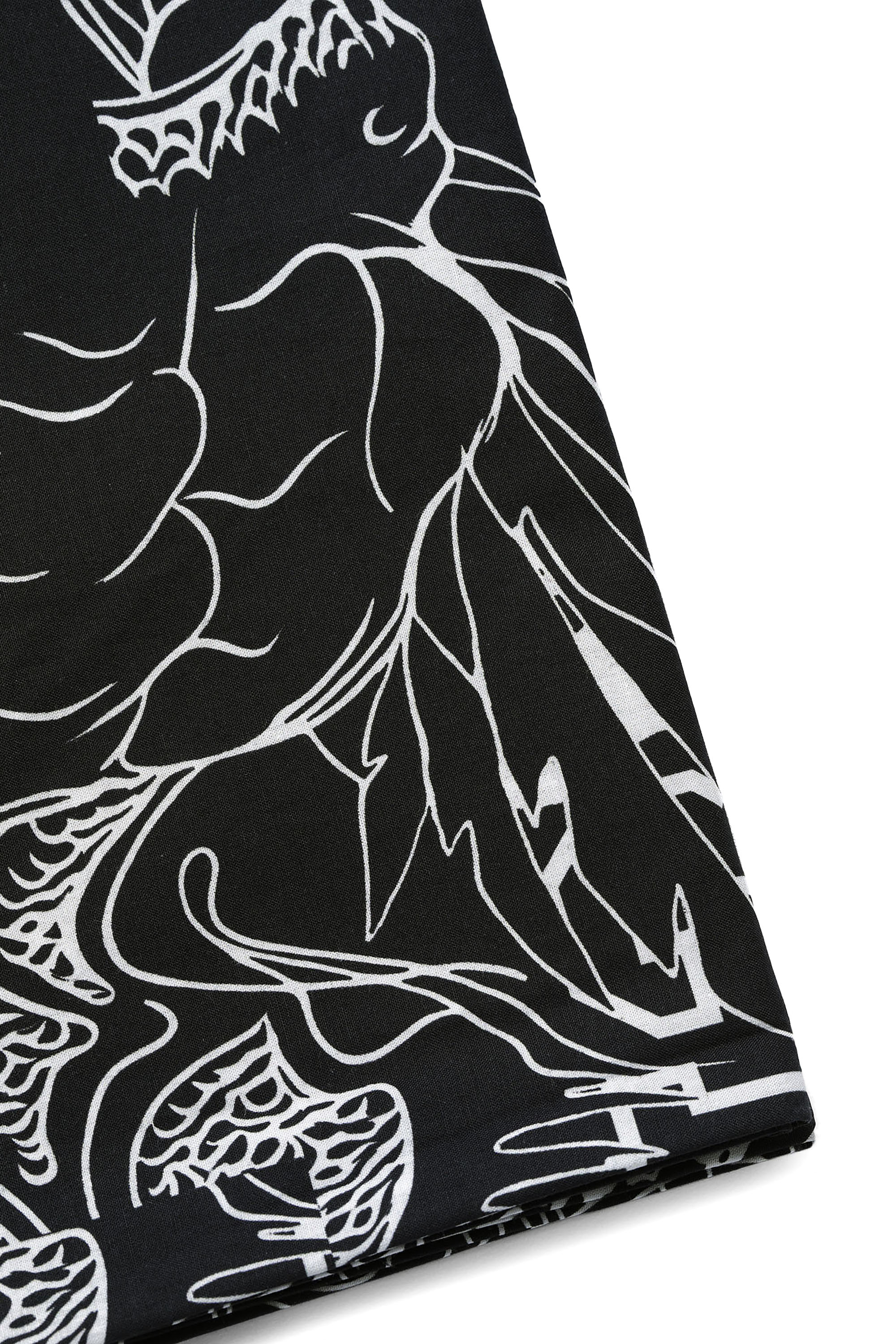 Diesel - 2004026 CLET COLLEGE    250X290 PR002, Unisex's Double bed sheets set COLLEGE in Black - 2