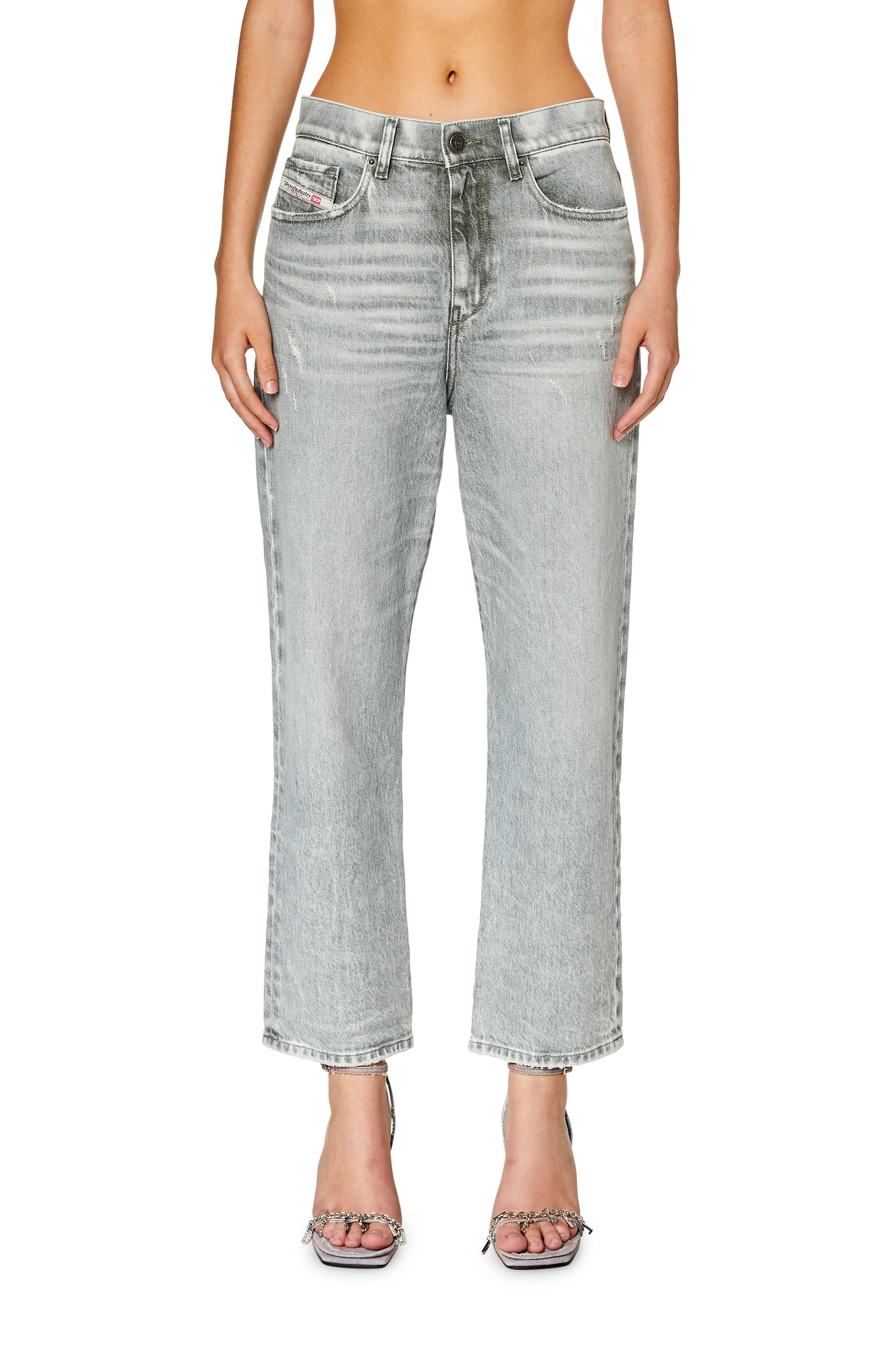 Diesel - Boyfriend Jeans 2016 D-Air 09G52, Grey - Image 2