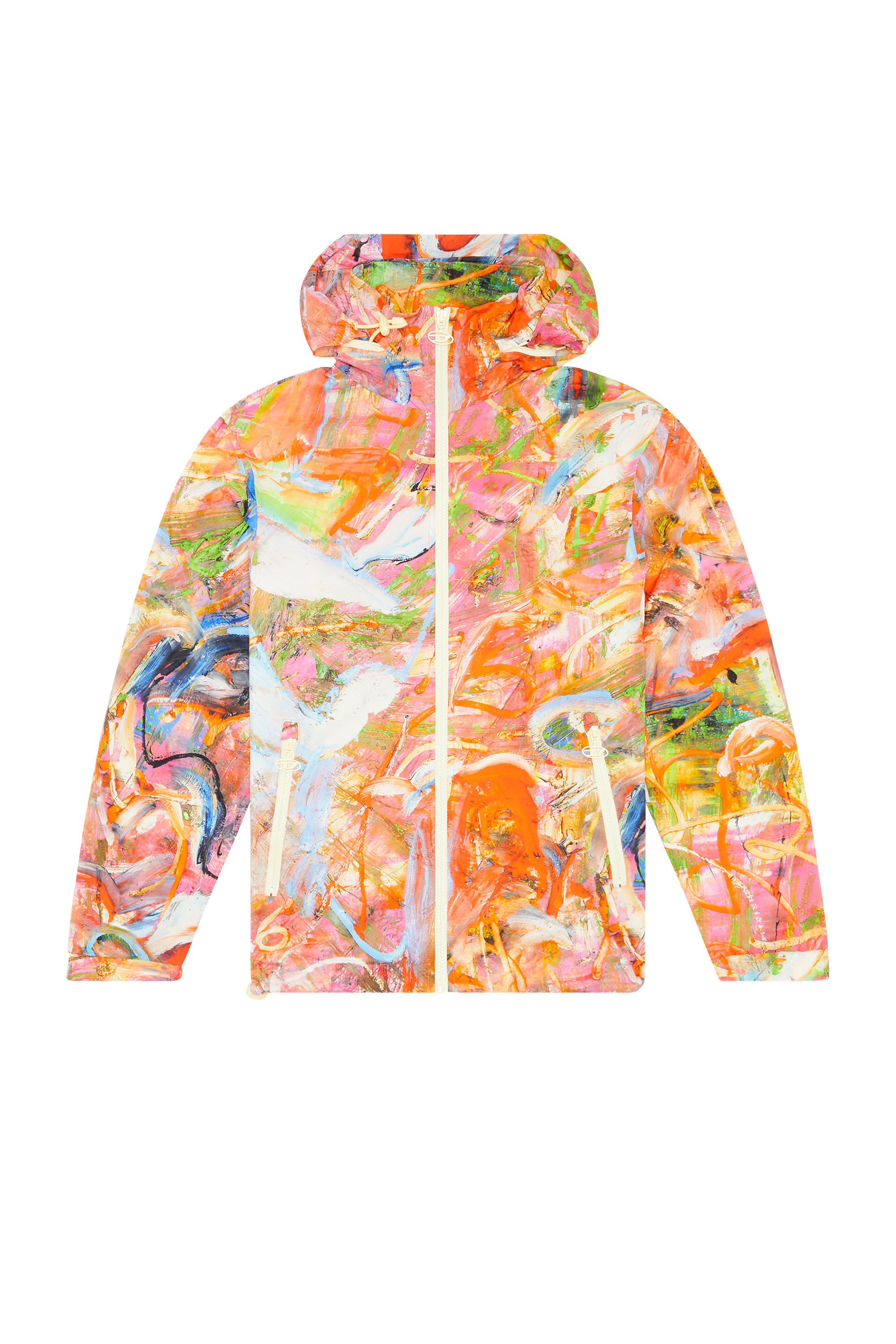 Diesel - J-WARREL-PRINT, Orange/White - Image 3