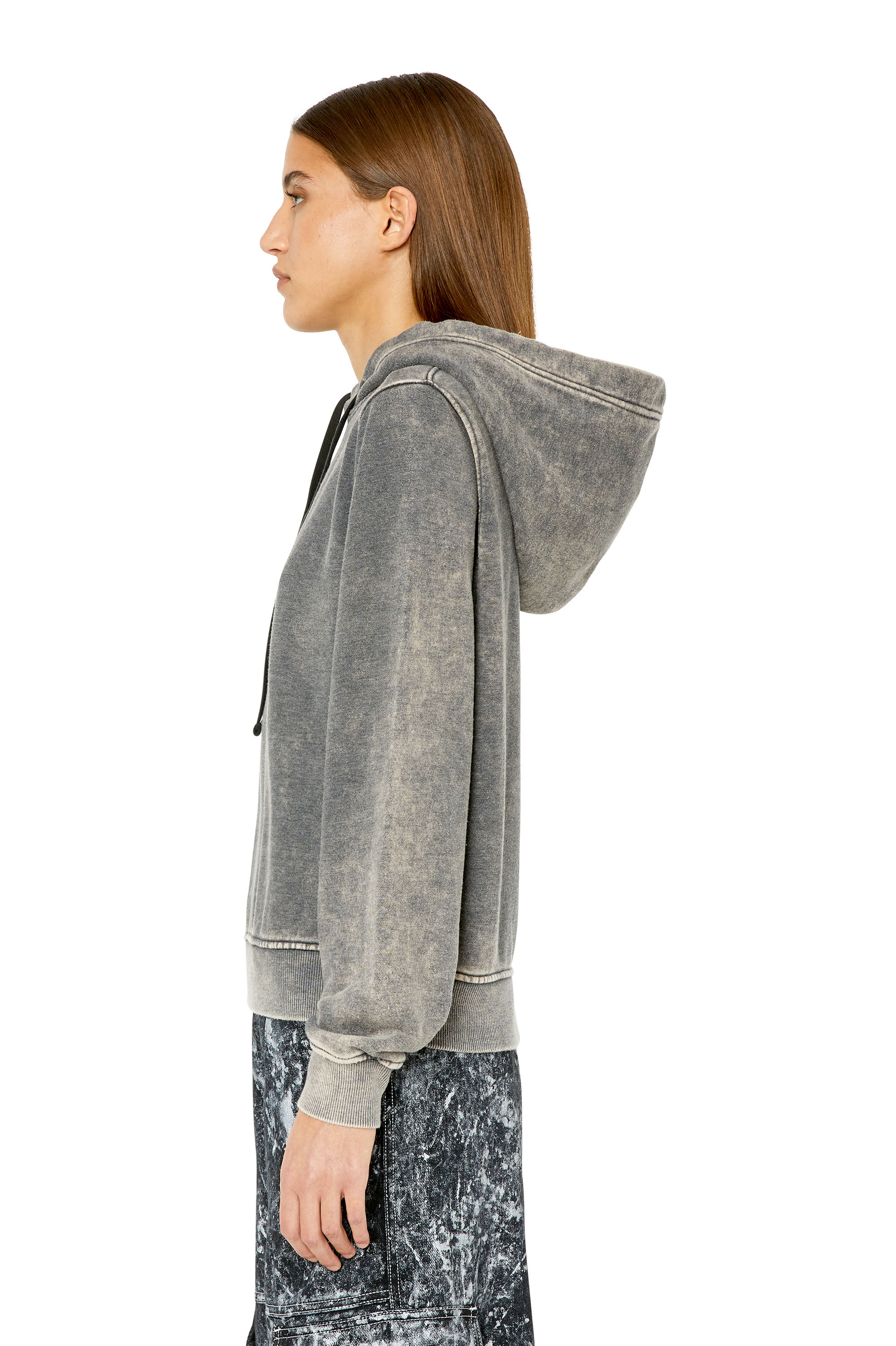 Diesel - F-REGGY-HOOD-G2, Dark grey - Image 6