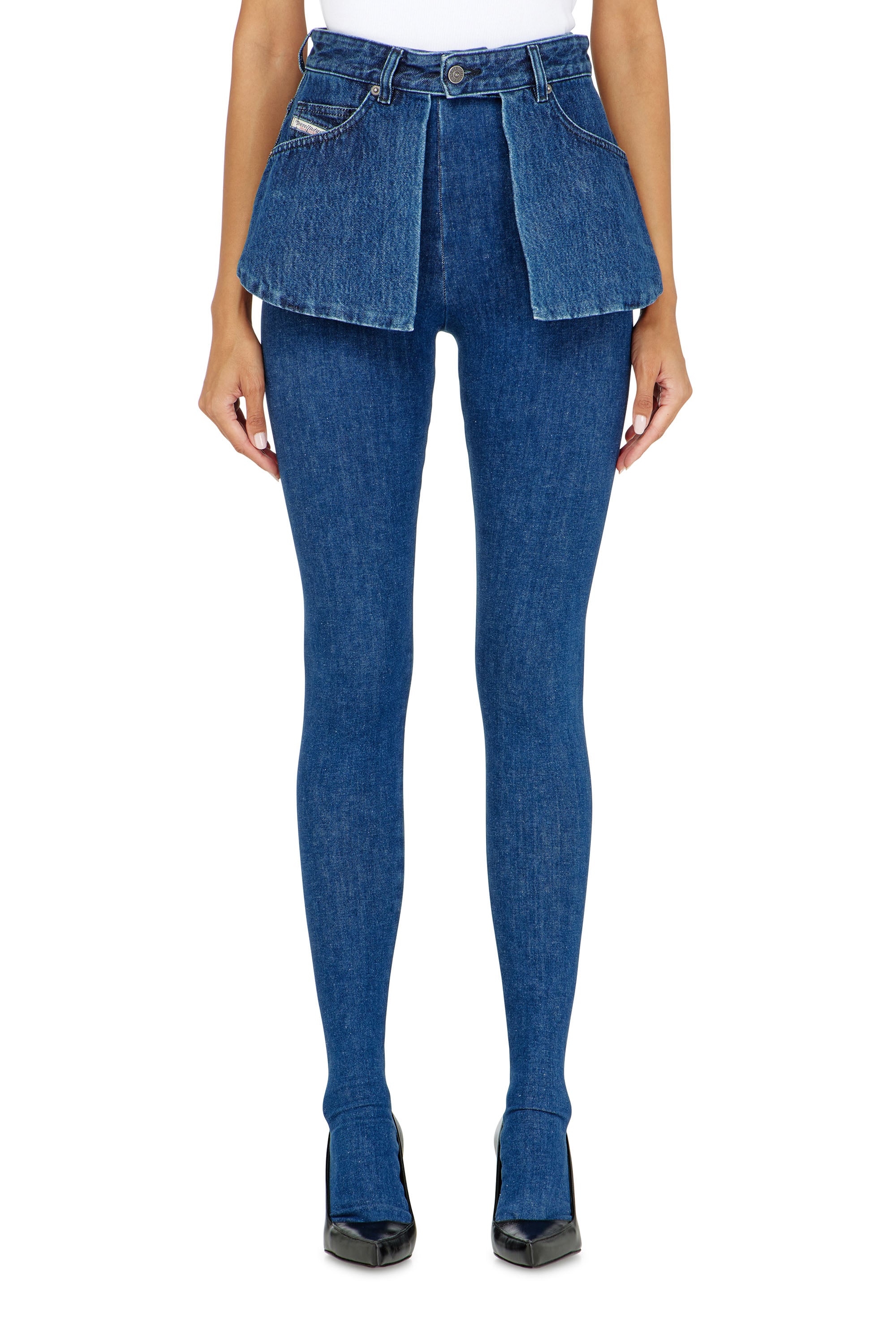 Diesel - Woman's Skinny Jeans D-Spika 09R31, Dark Blue - 2