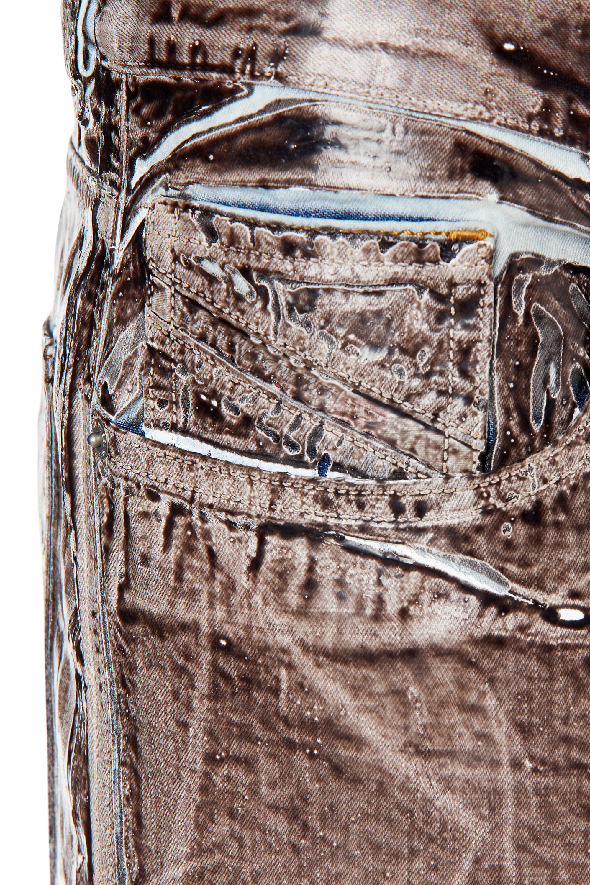 Diesel - 2010 D-Macs 068EI Straight Jeans, Brown - Image 3