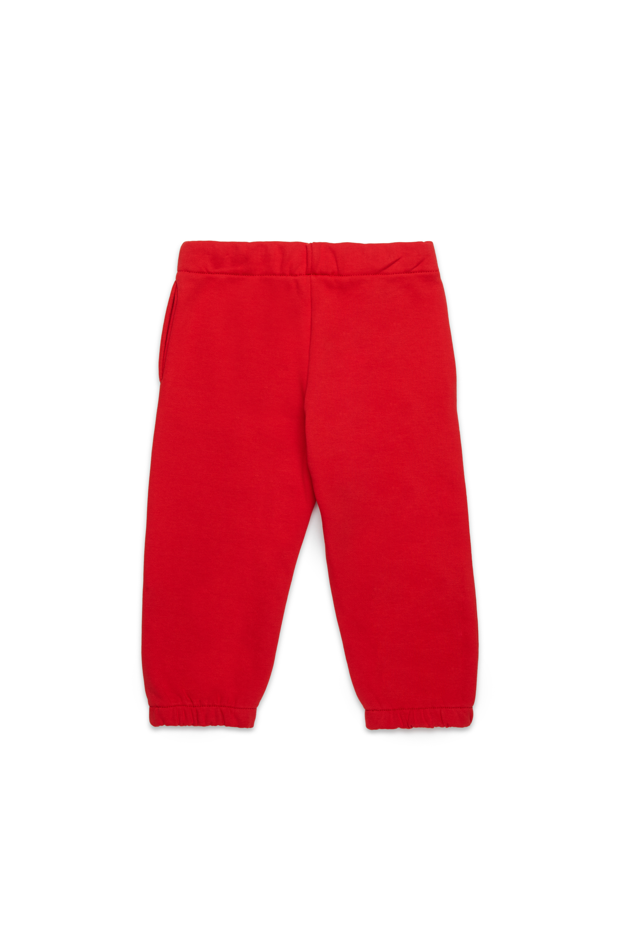 Diesel - PBASEB, Unisex's Sweatpants with smudged logo in Red - 2