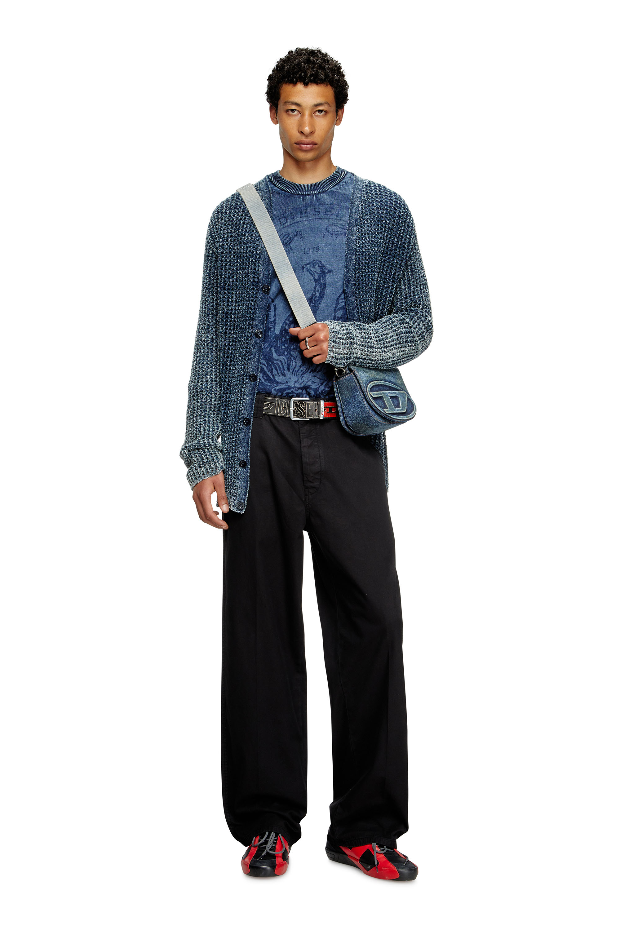 Diesel - P-HANT-CHINO, Man's Chino pants in Black - 1