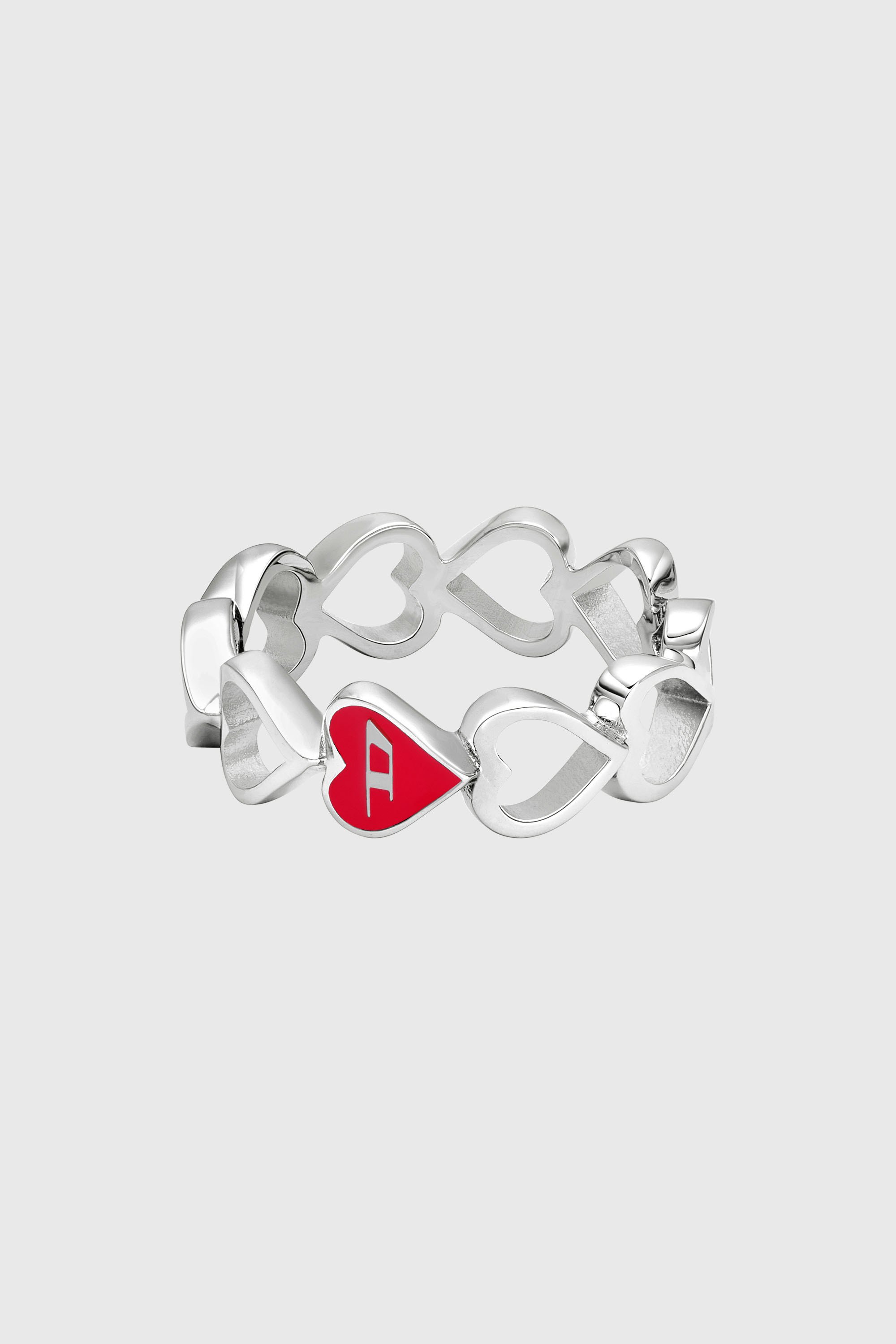 Diesel - DX166940 JEWELLERY, Unisex's Stainless Steel Band Ring in Silver - 2