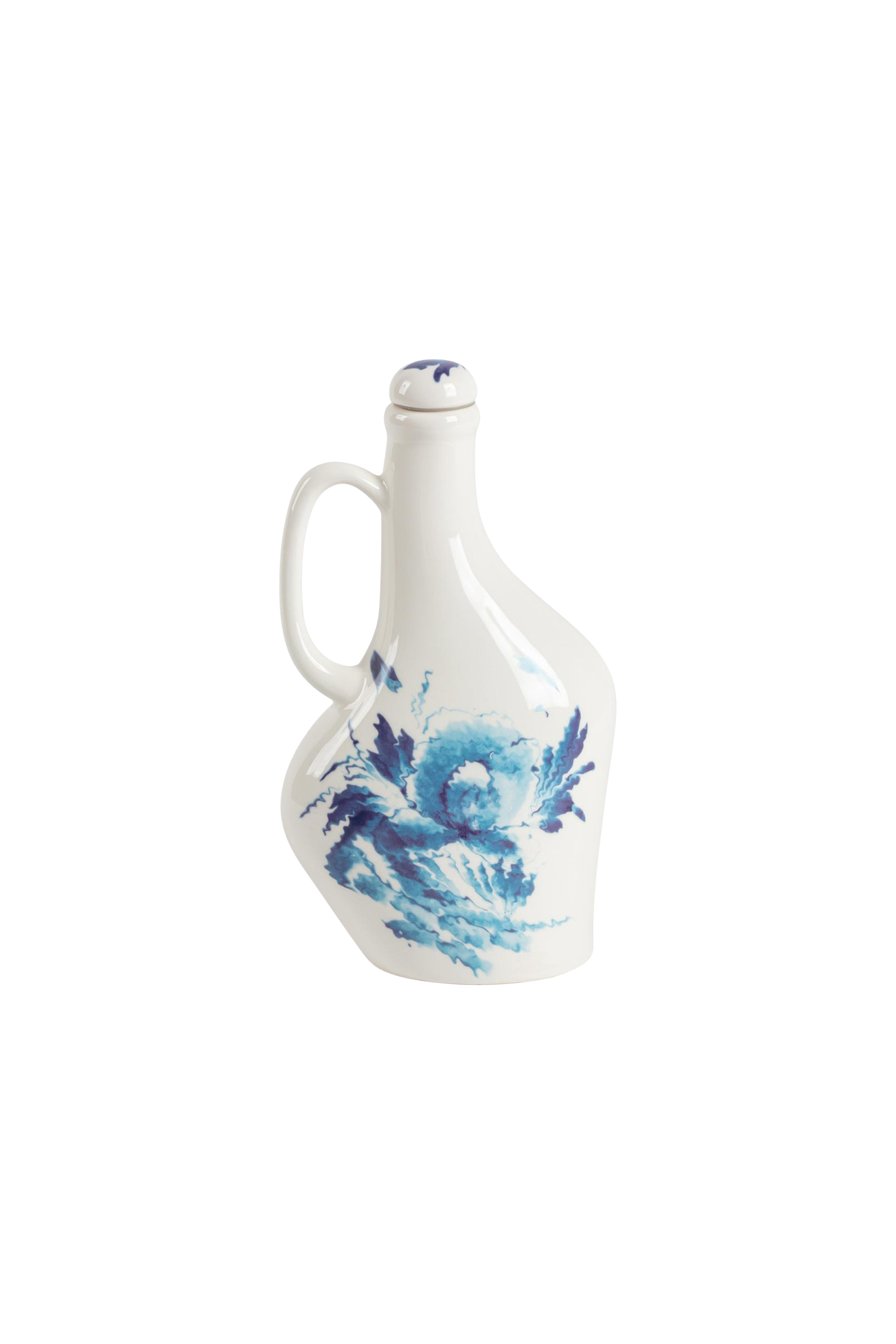 Diesel - 11286 PORCELAIN BOTTLE FOR SEASONING "CL, Unisex's Porcelain bottle for seasoning in White/Blue - 3