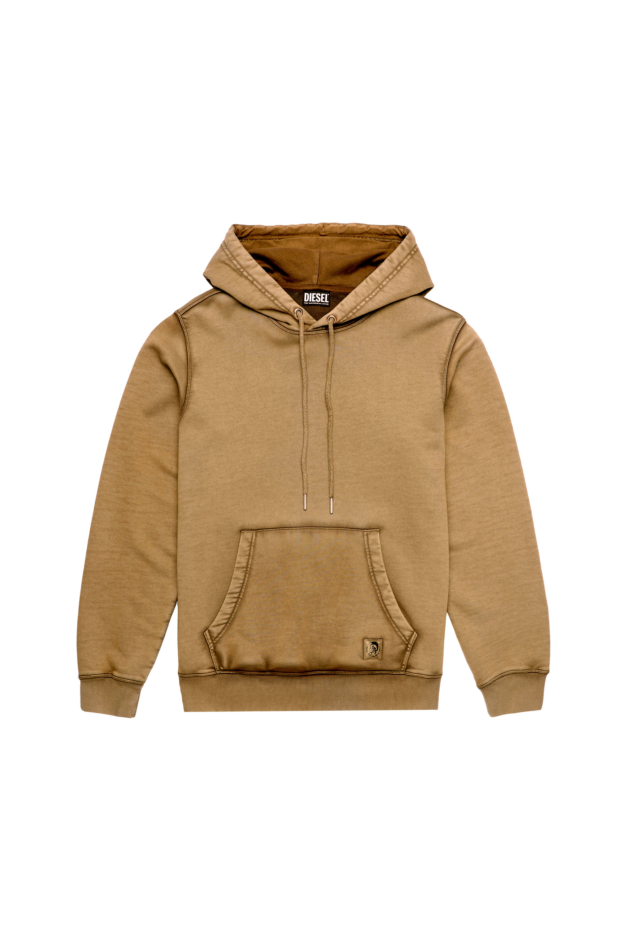 S-GIRK-HOOD-MOHI-B1, Light Brown - Sweaters