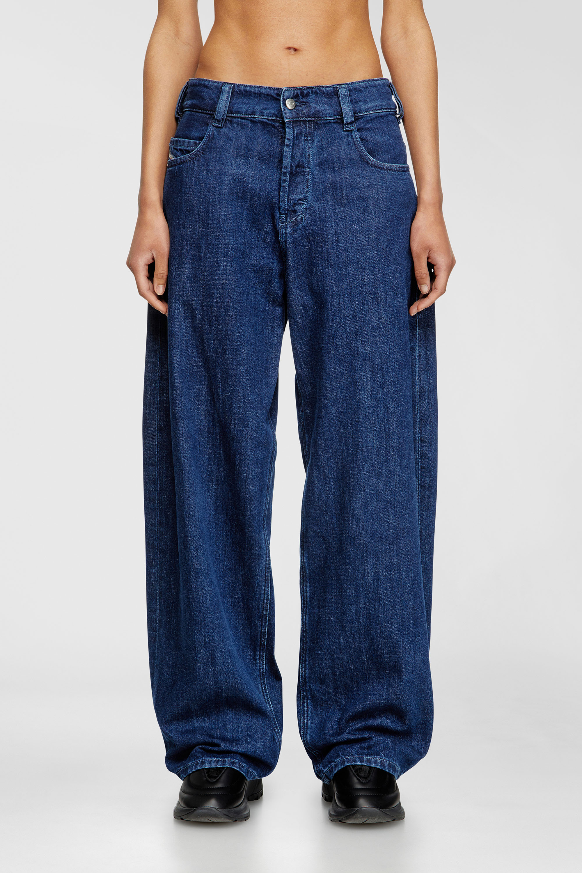 Diesel - Unisex's Relaxed Jeans 1997 D-Enim-M 0DBDX, Dark Blue - 2