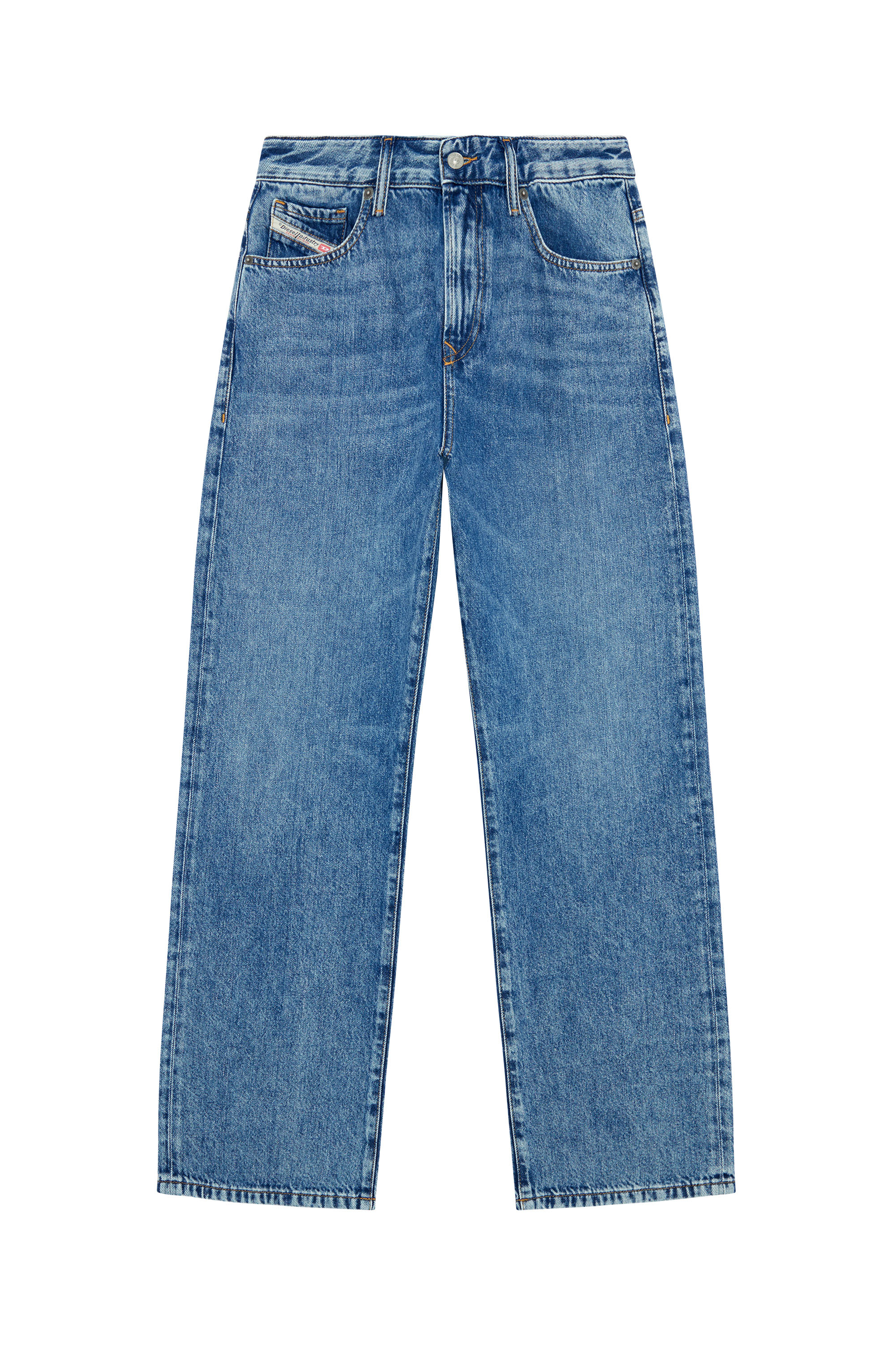 Diesel - Straight Jeans 1999 D-Reggy 09H96, Medium blue - Image 5