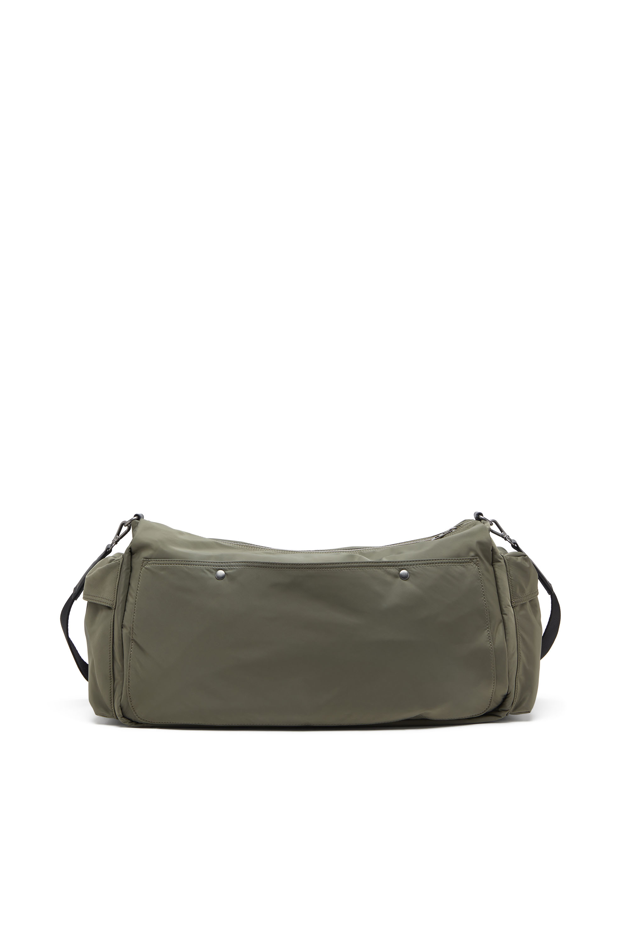 Diesel - MULTI-PKTS DUFFLE X, Unisex's Multi-Pkts-Multipocket duffle bag in utilitarian shell in Military Green - 2