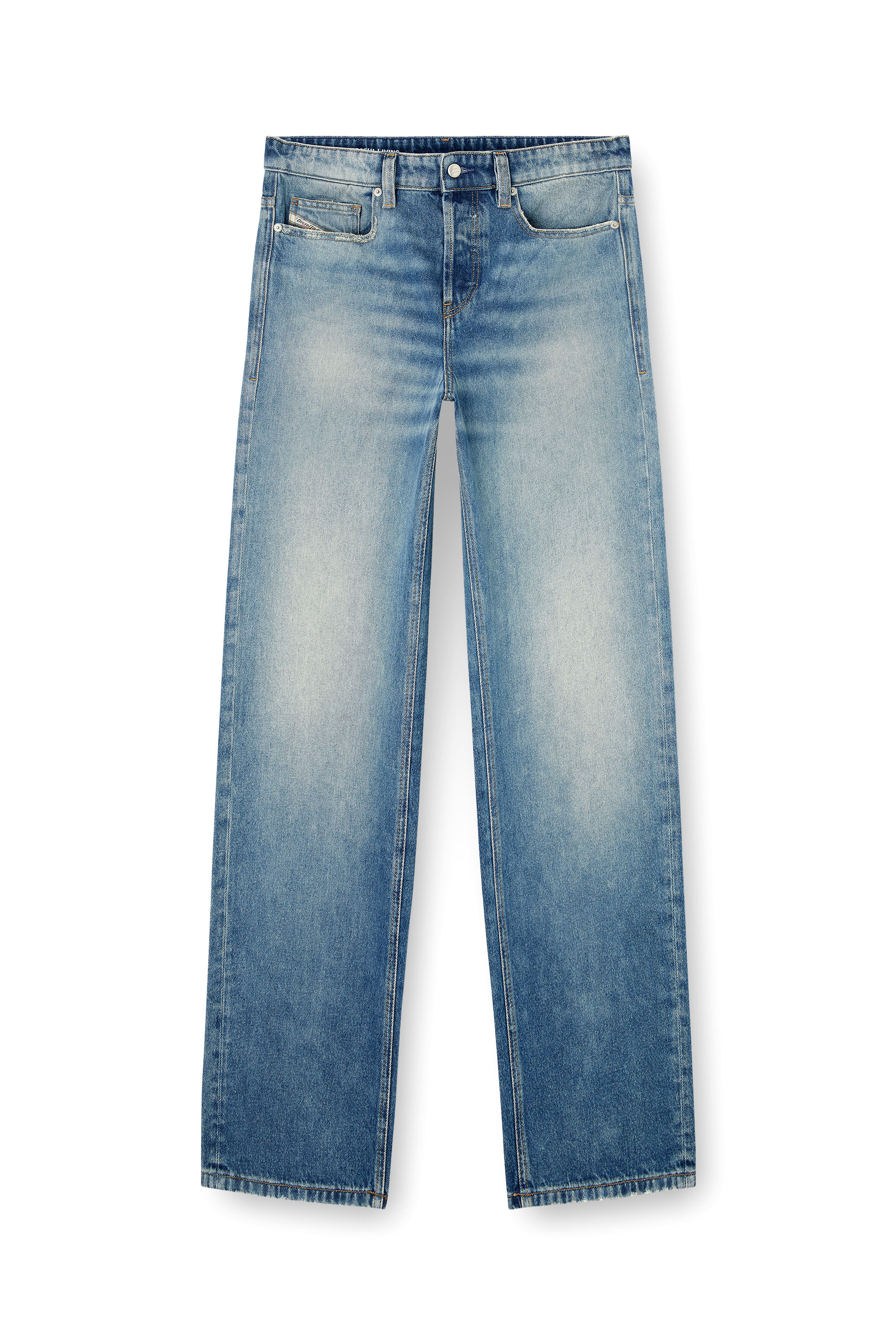 Diesel - Man's Relaxed Jeans 2001 D-Macro 0DBEB, Medium blue - 3