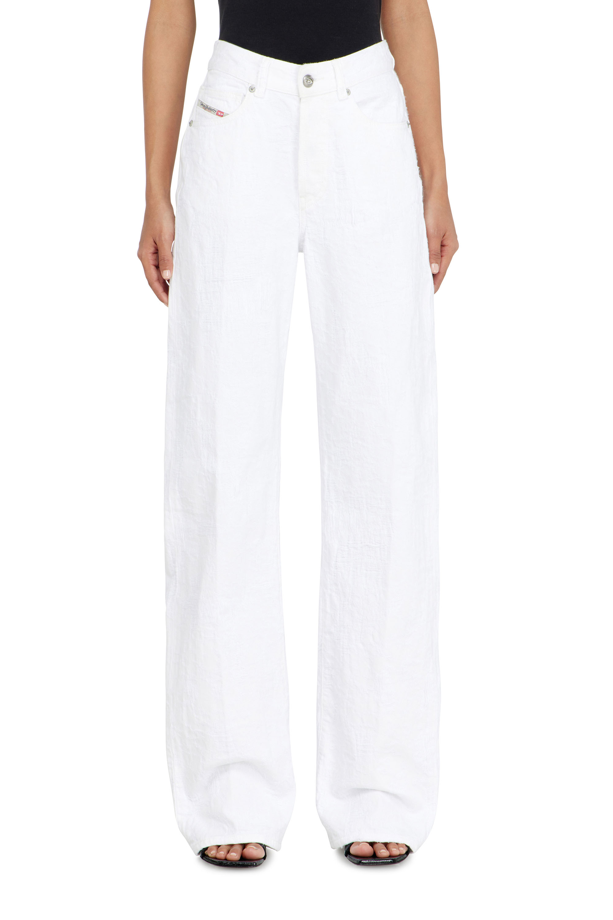 Diesel - Woman's Regular Jeans 1971 D-Sent 007EX, White - 4