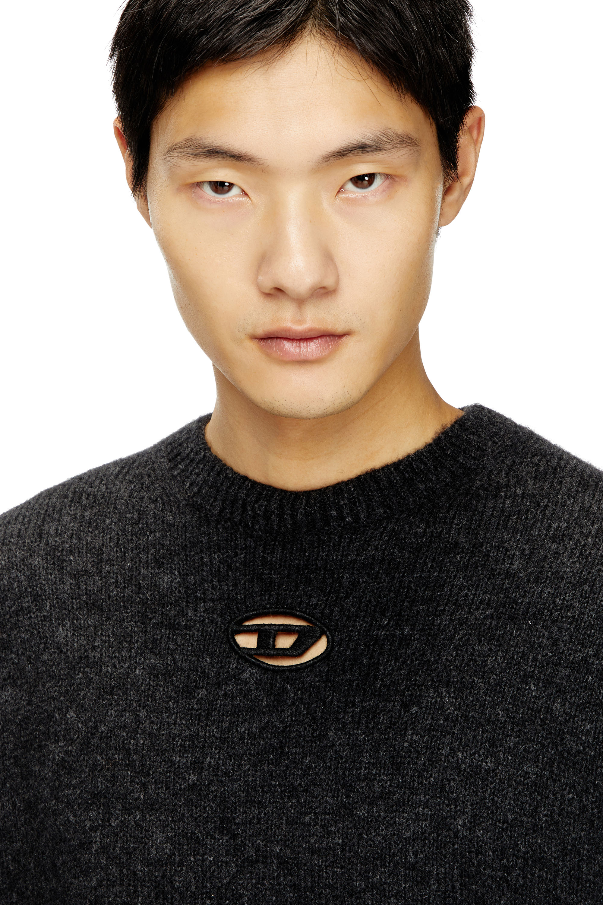 Diesel - K-AREESO, Man's Jumper in wool and alpaca blend in null - 5