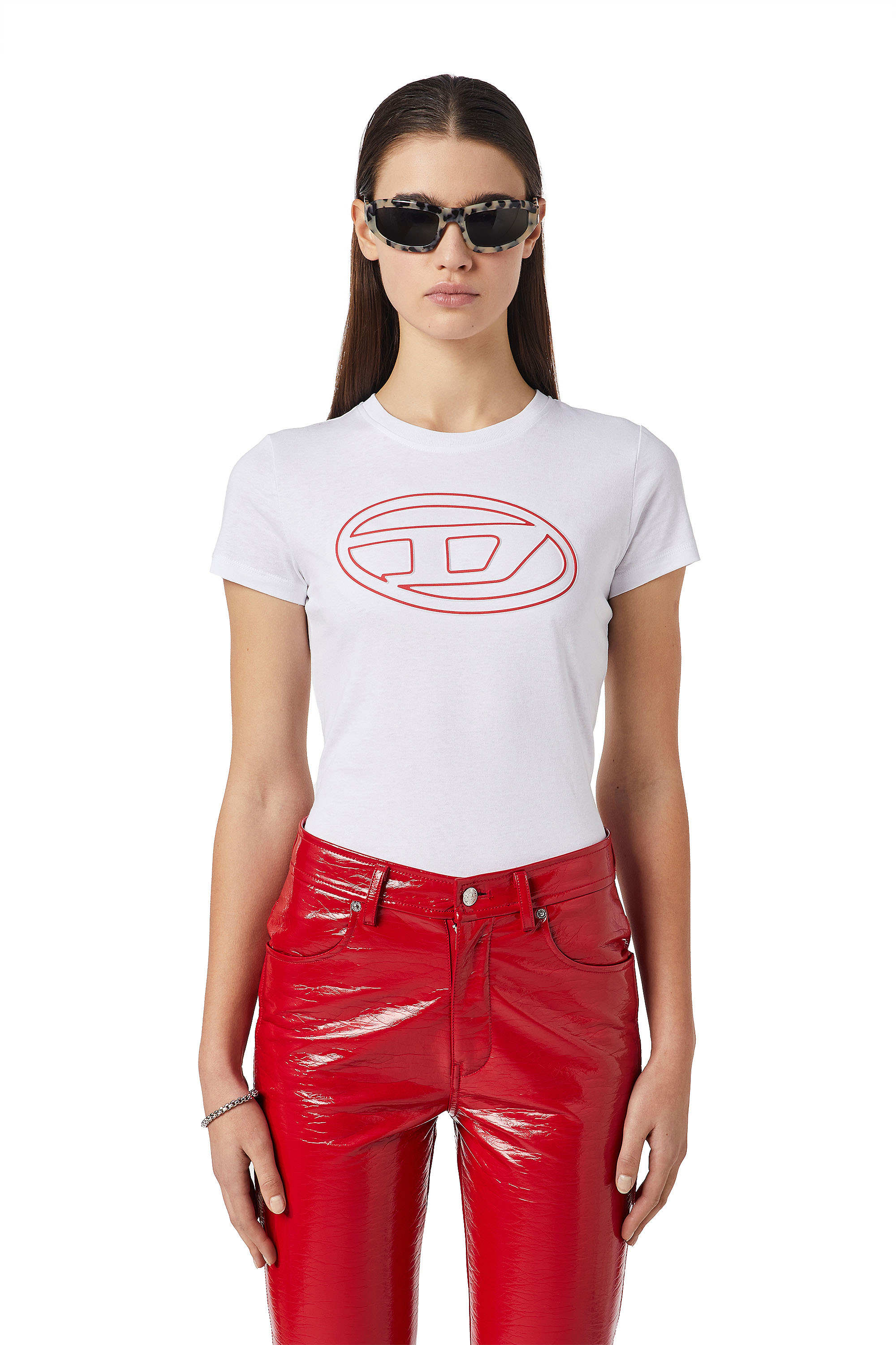 Diesel - T-SLI-BIGOVAL, White - Image 1