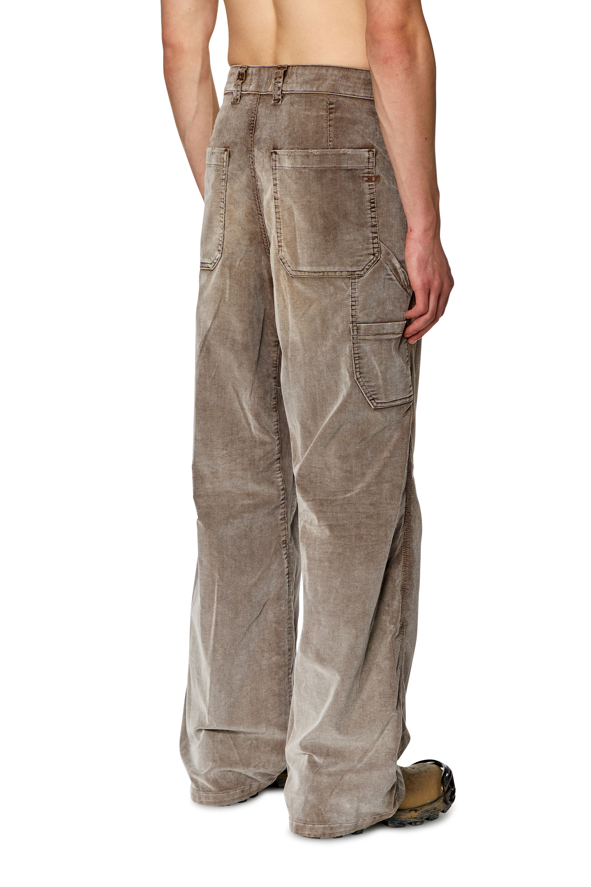 Diesel - Straight Jeans D-Livery 068JF, Brown - Image 3