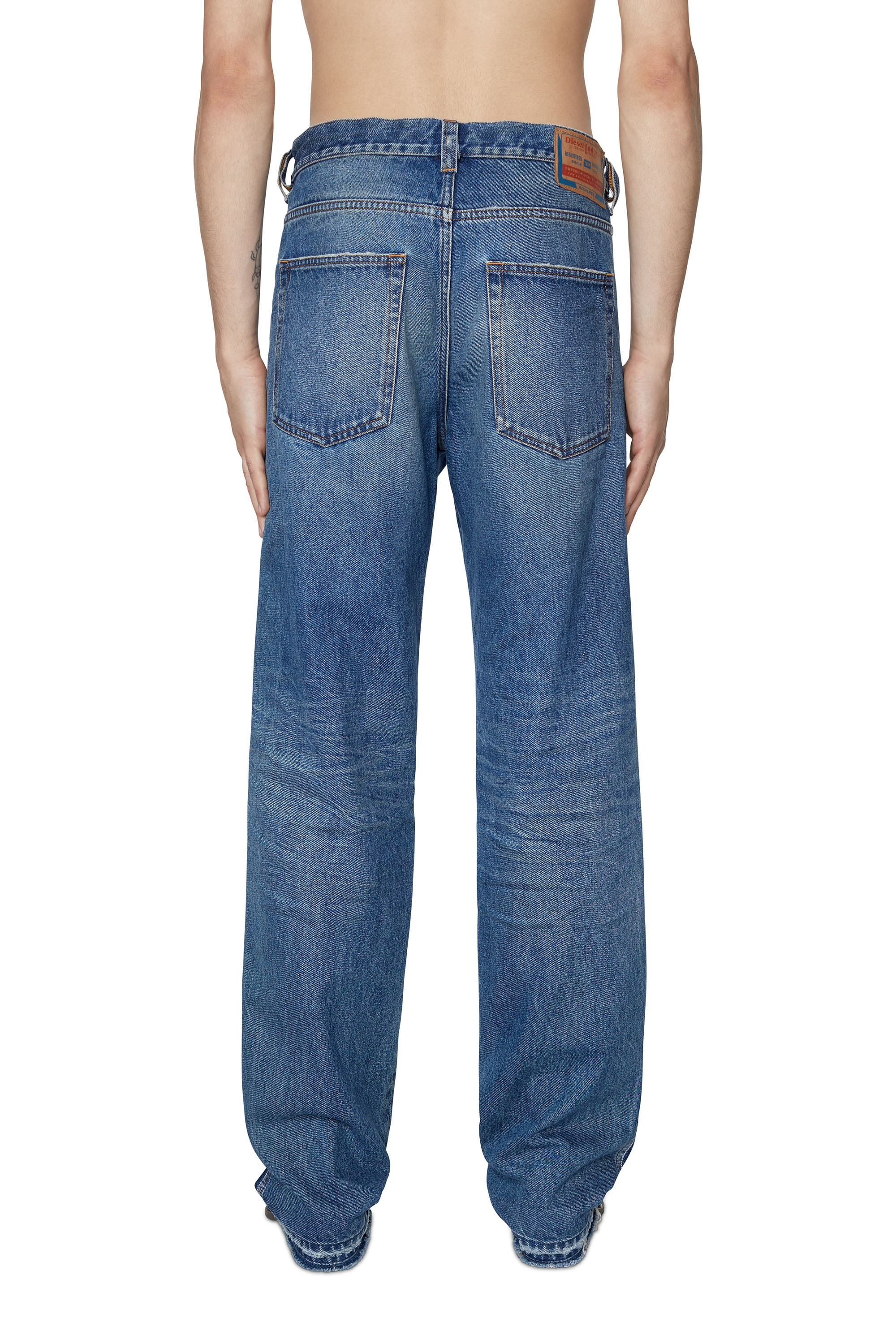 Diesel - 2010 D-Macs 09E23 Straight Jeans, Medium blue - Image 2