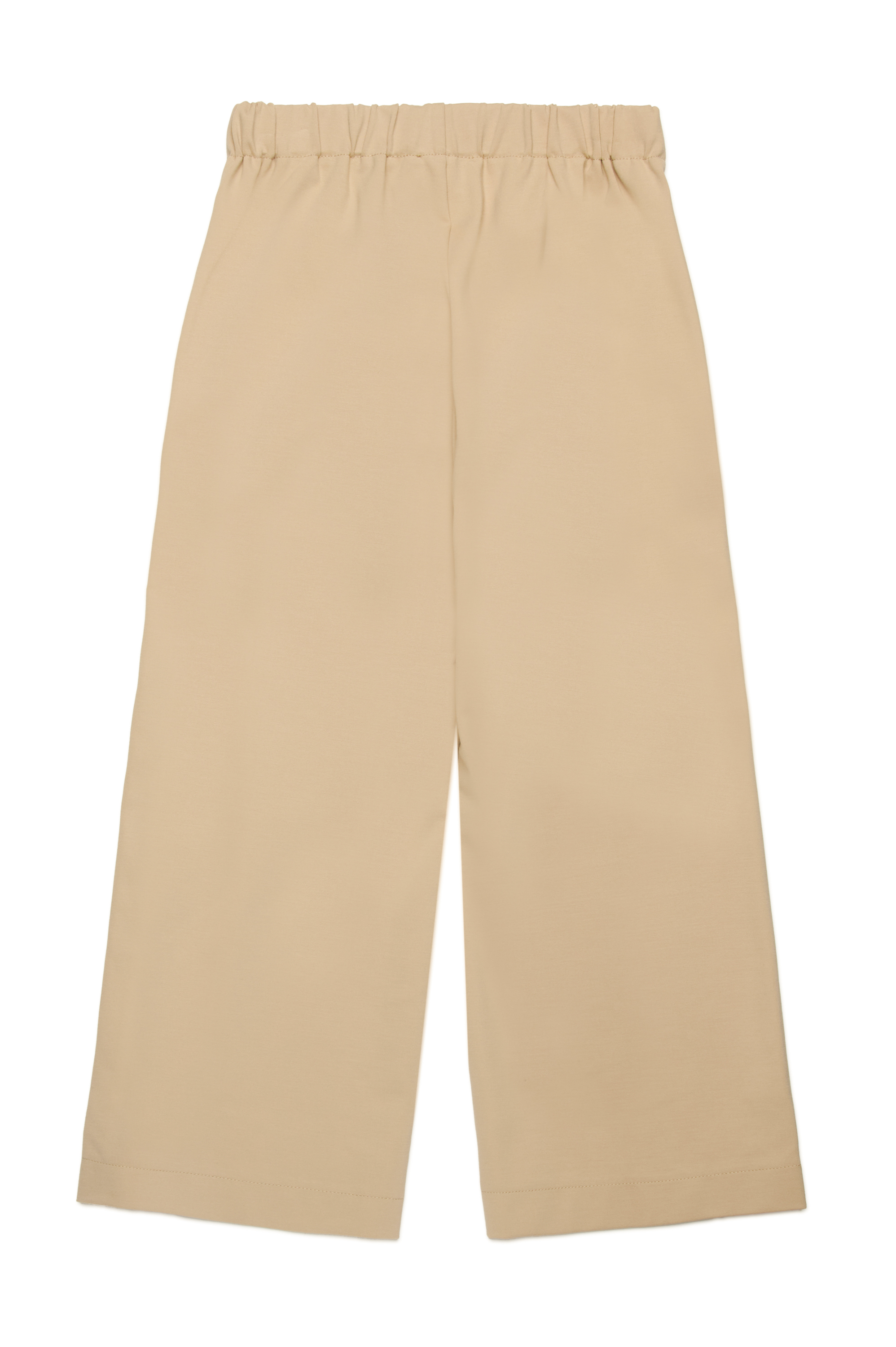 Diesel - PEGILSY, Woman's Wrap-front pants with mega Oval D logo in Light Brown - 2