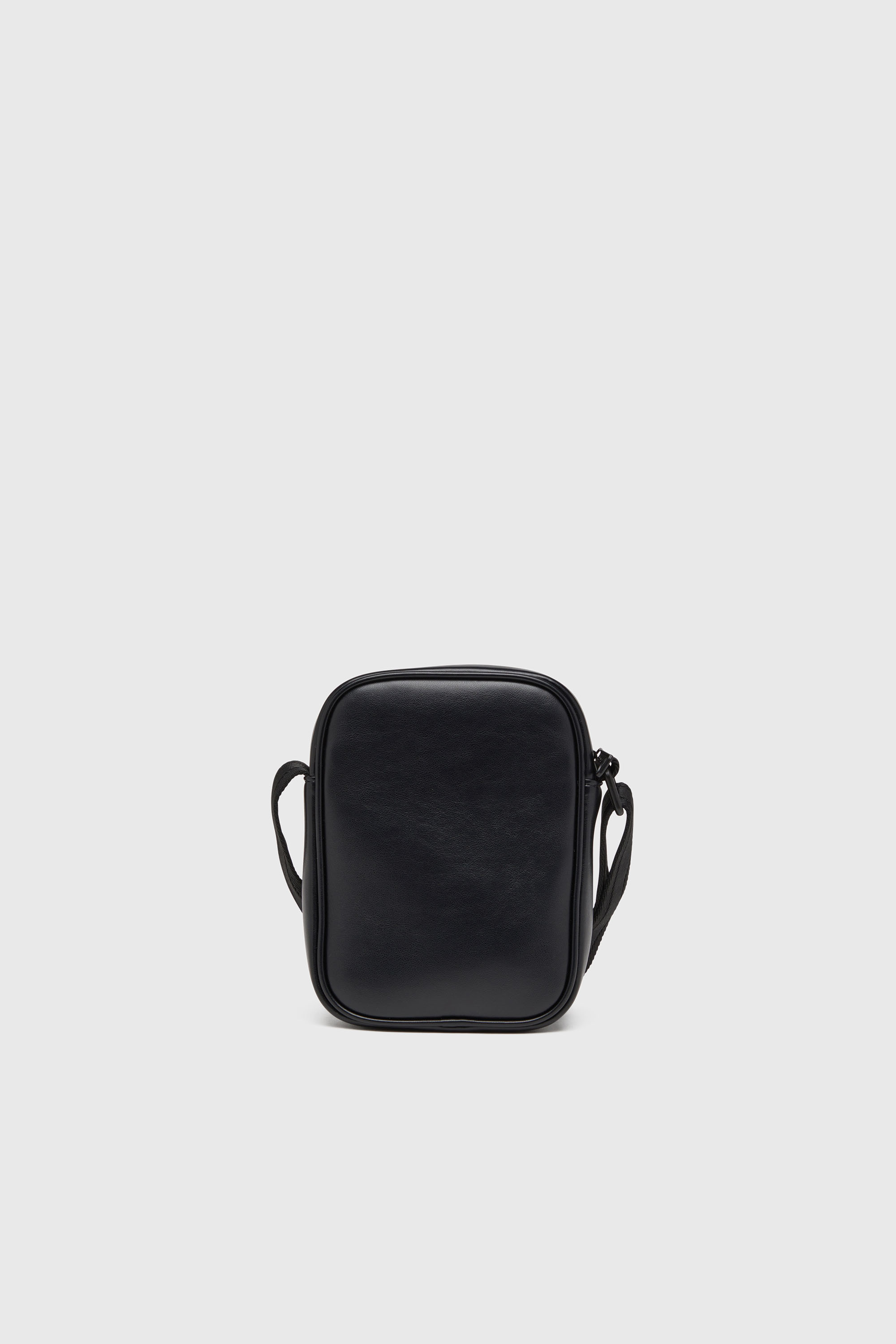 Diesel - HOLI-D CROSSBODY, Man's Holi-D-Crossbody bag in PU and neoprene in Black - 2