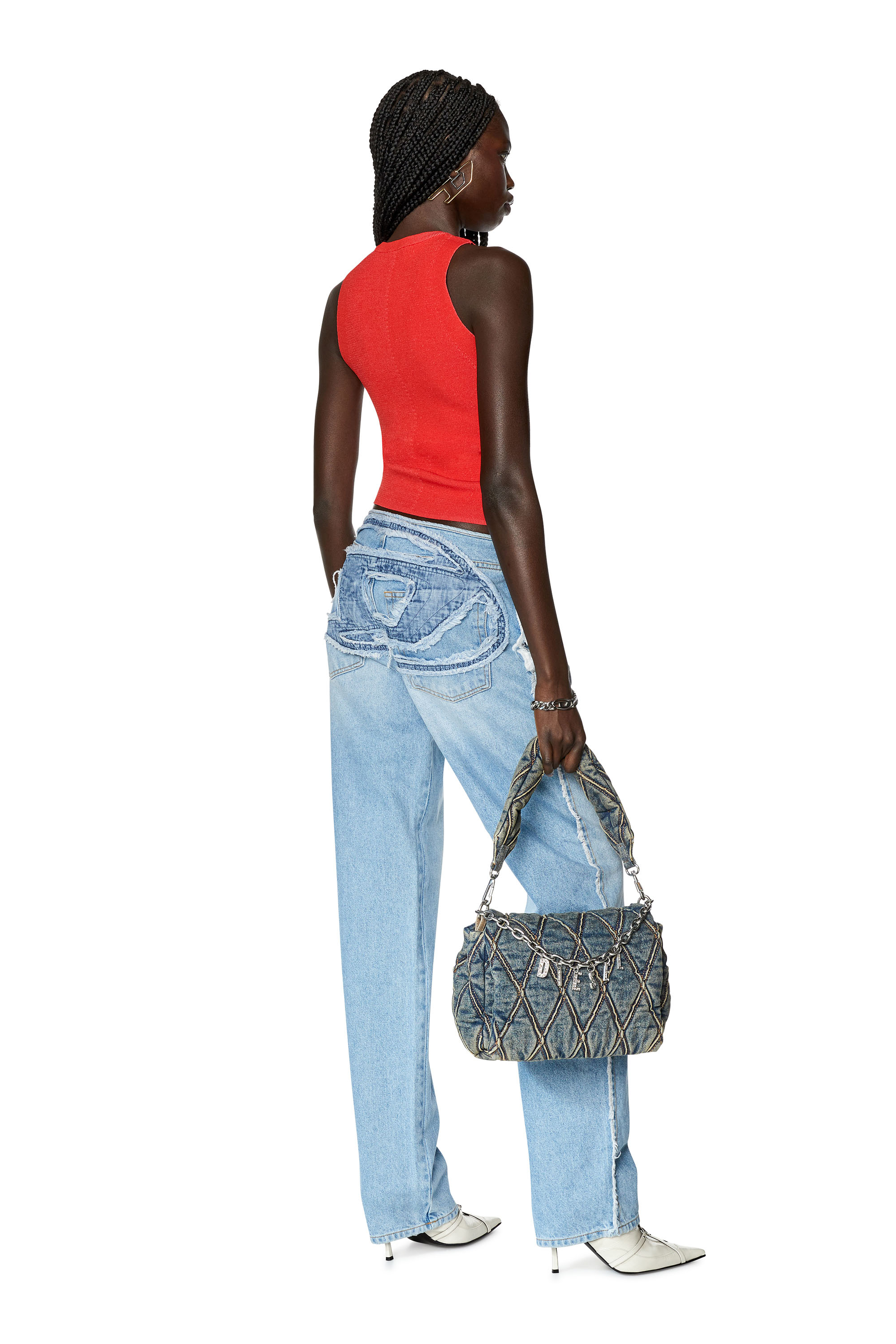 Diesel - Straight Jeans D-Ark 0HLAC, Light Blue - Image 1