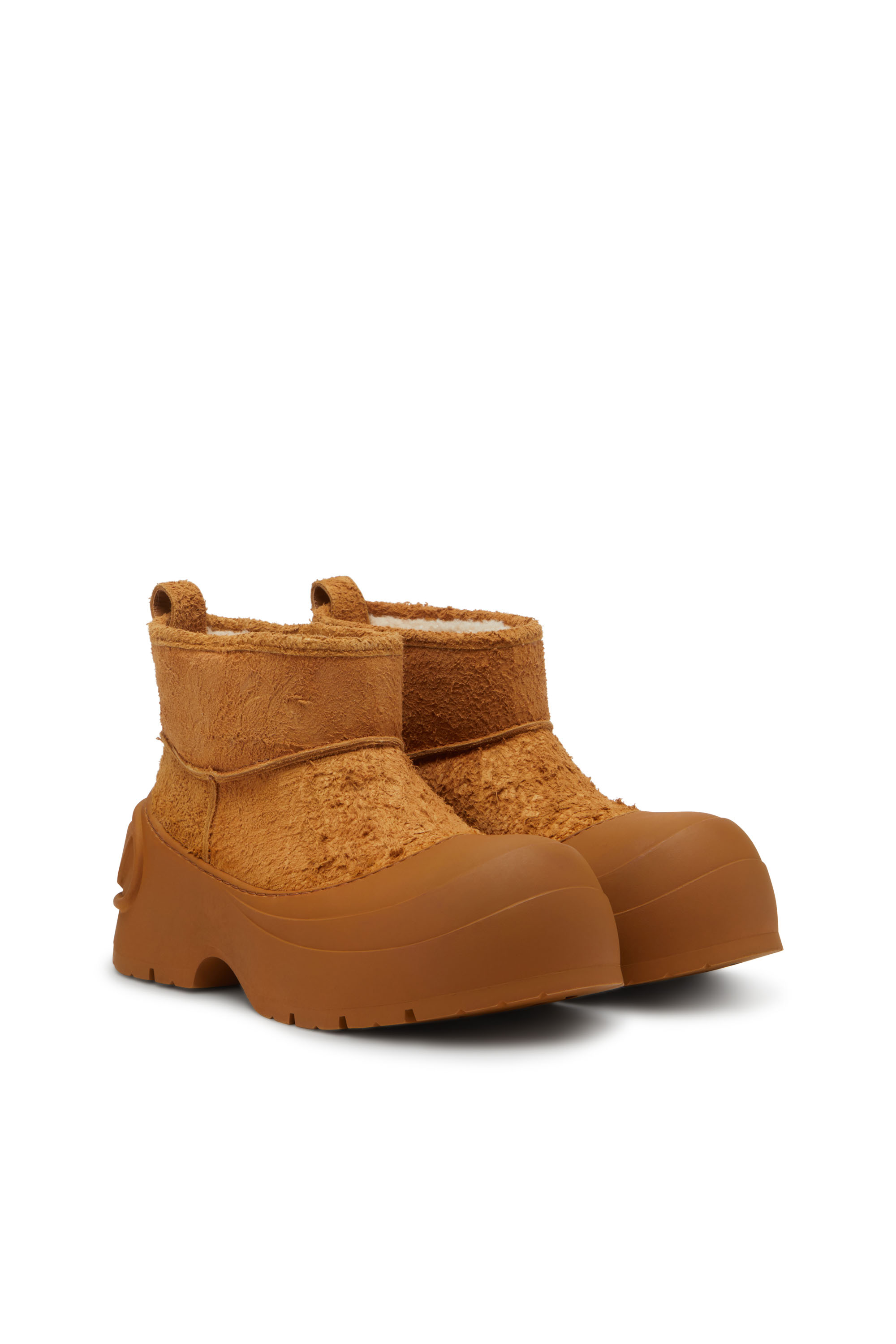 D-DONALD MONTONE, Brown Diesel - D-DONALD MONTONE, Man's D-Donald-Chunky ankle boot with lug sole in Brown - 2