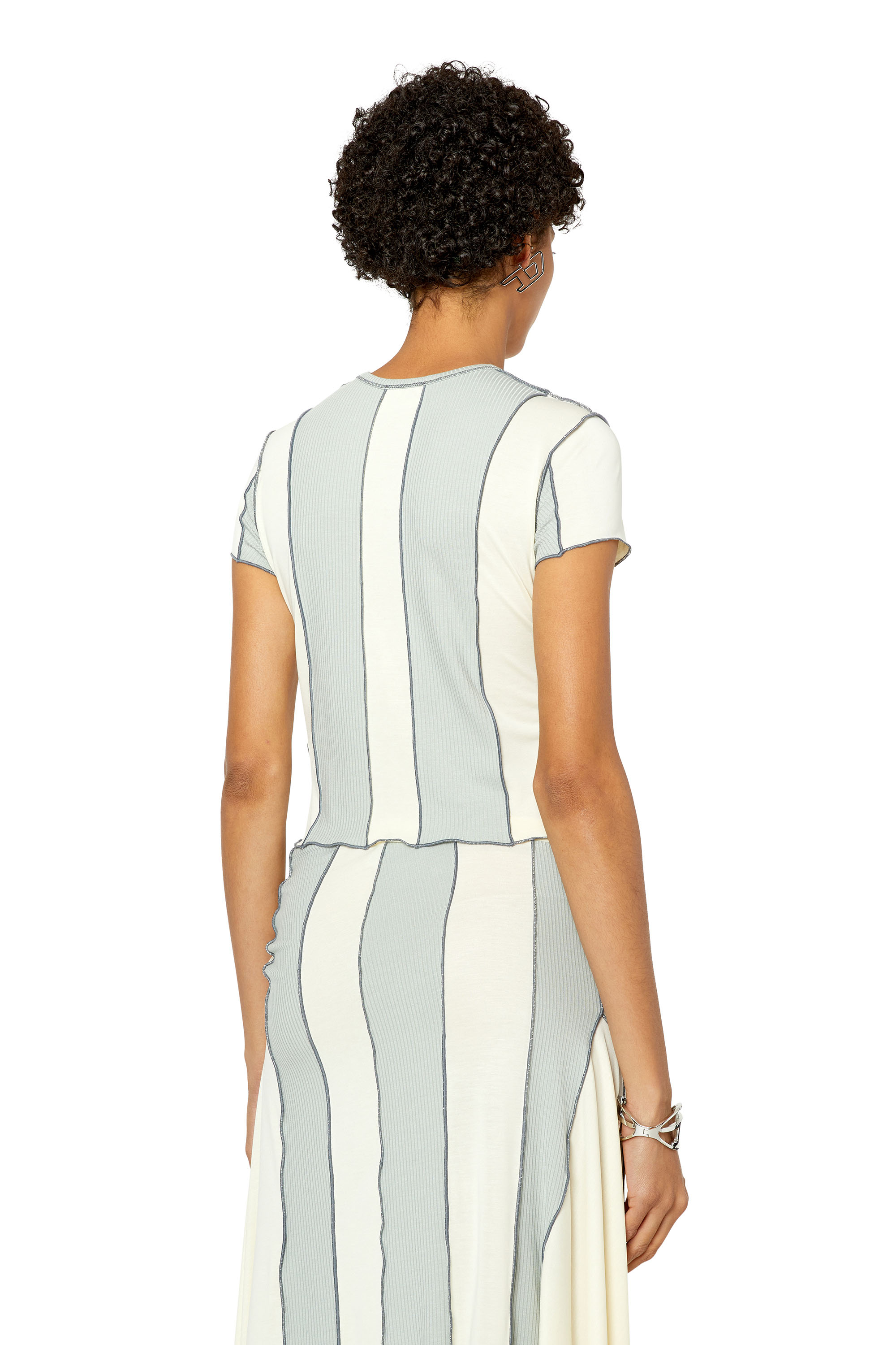 Diesel - T-LINUTY, Blue/White - Image 4