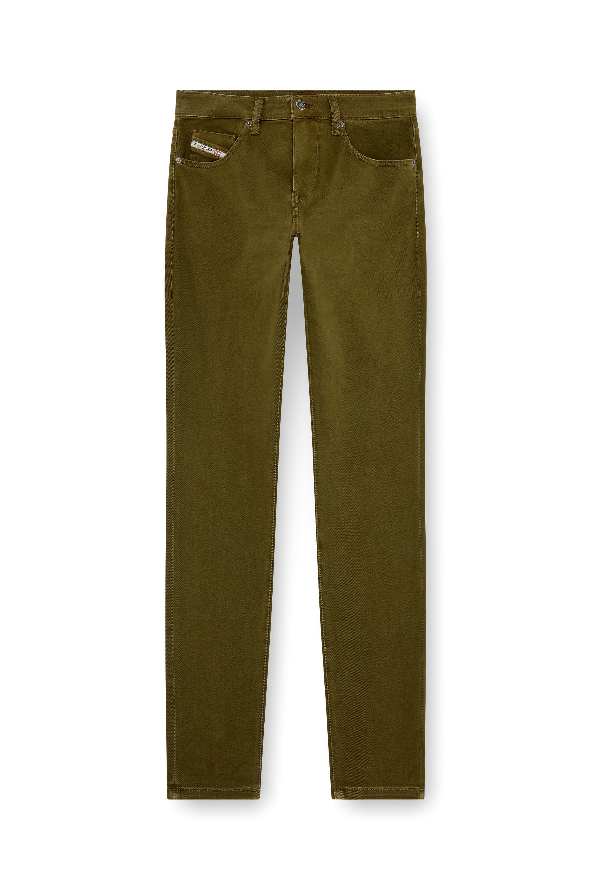 Diesel - Slim Jeans 2019 D-Strukt 0QWTY, Green - Image 5