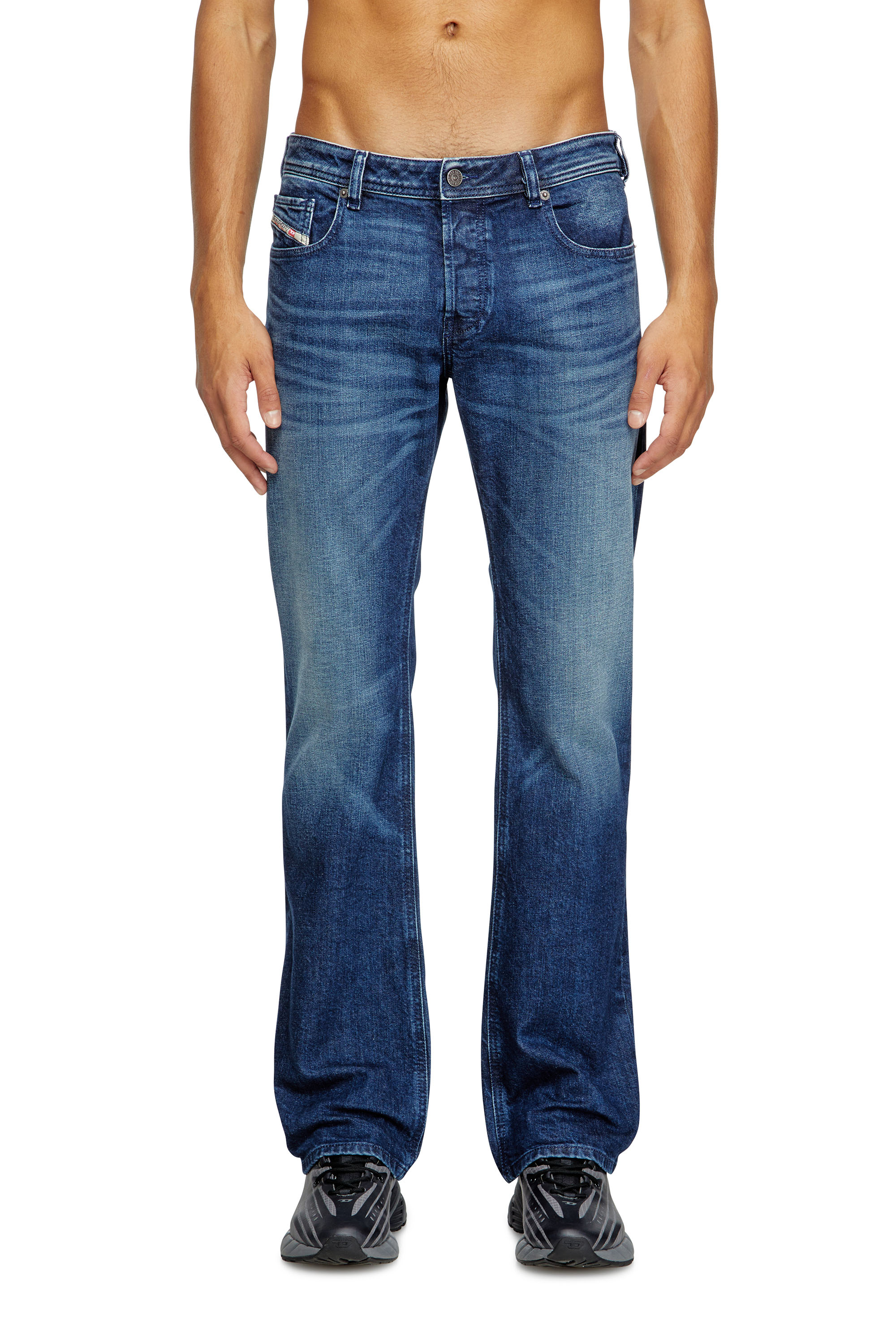 Bootcut Jeans 2007 Zatiny 09L51, Dark Blue Diesel - Man's Bootcut Jeans 2007 Zatiny 09L51, Dark Blue - 3